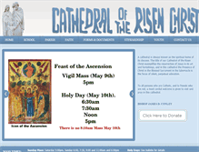 Tablet Screenshot of cathedraloftherisenchrist.org